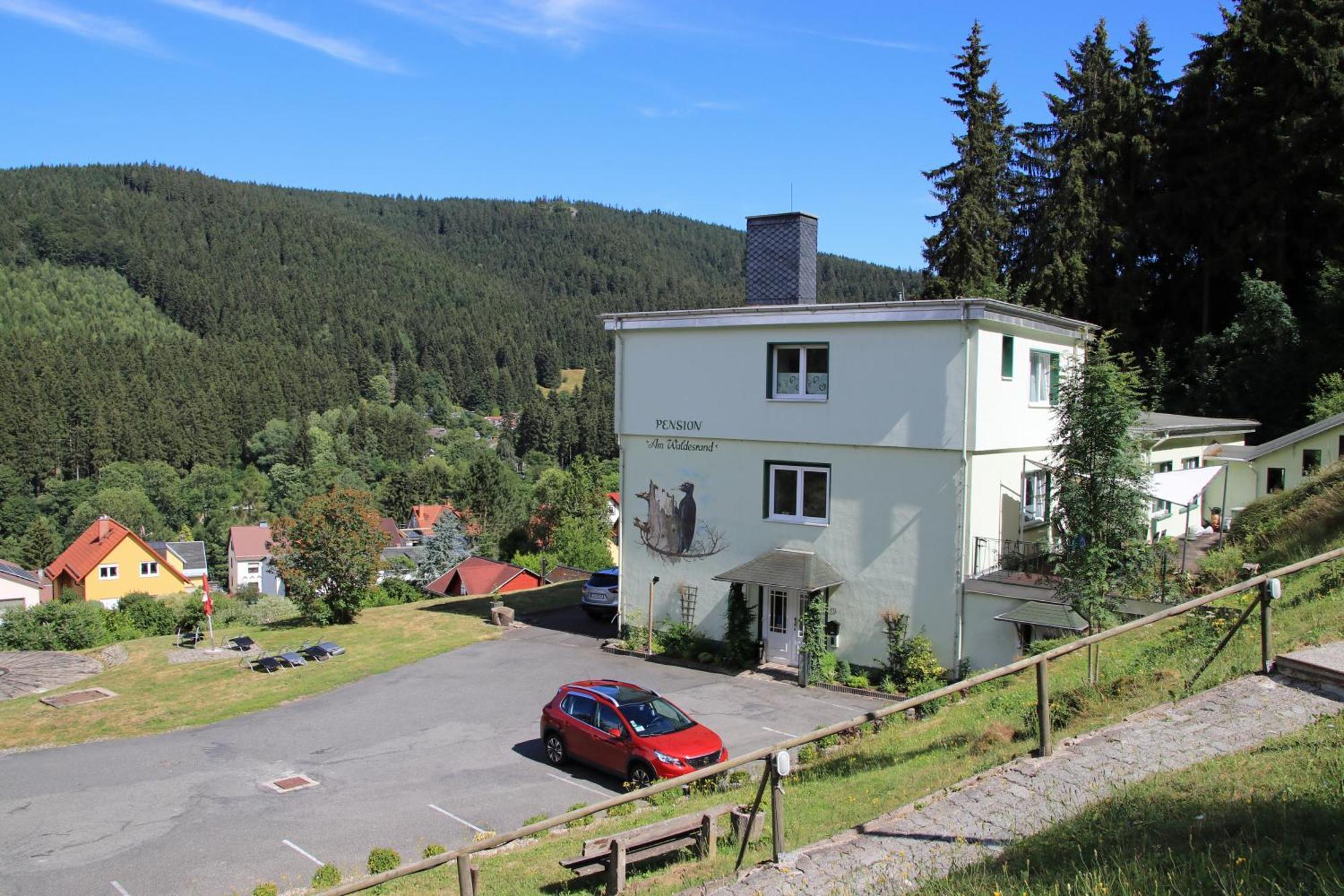 Pension Am Waldesrand Ilmenau Bagian luar foto