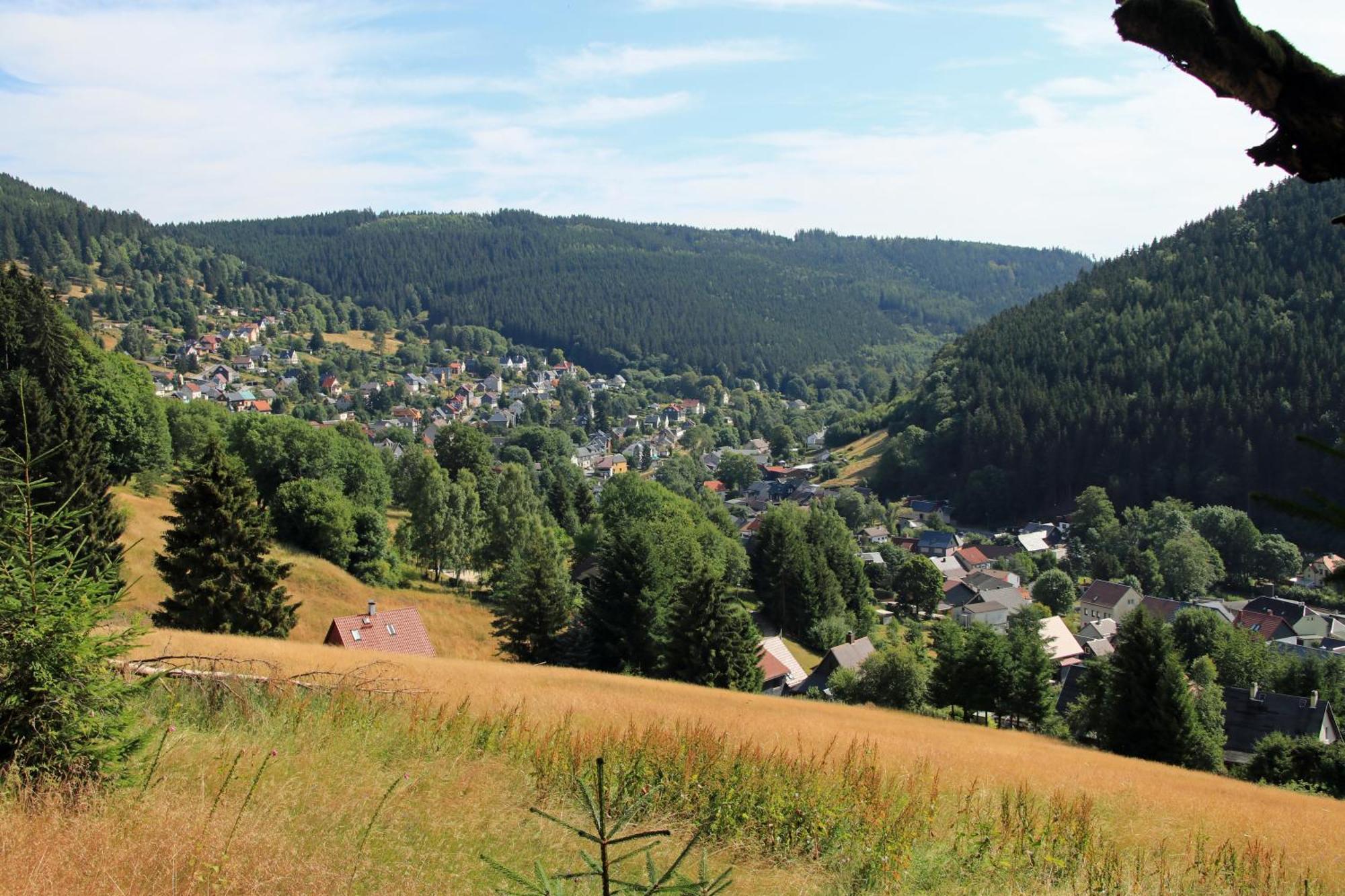 Pension Am Waldesrand Ilmenau Bagian luar foto